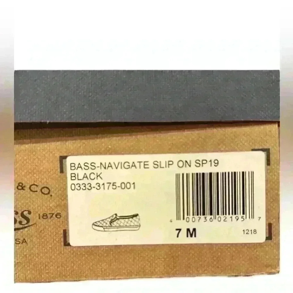 G.H. Bass and Co. black slip on size 7 - Picture 11 of 13